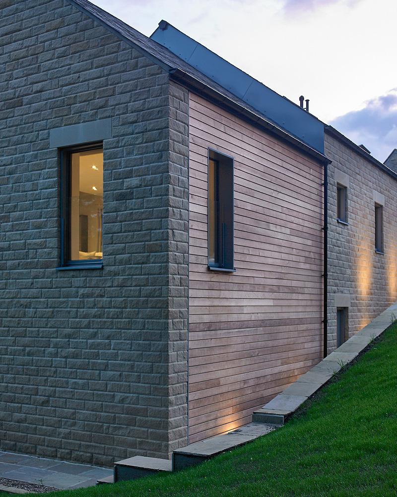 Low-energy home cladding and windows